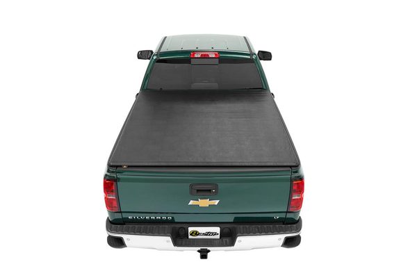 BesTop EZ-Roll Soft Tonneau Cover For 2007-2013 Chevrolet/GMC Silverado/Sierra 1500 5'8" Bed - 19212-01