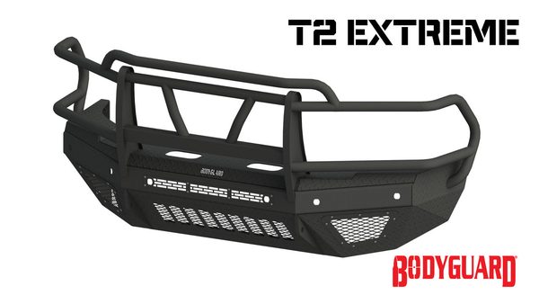 Bodyguard T2 Extreme Front Bumper For 2019-2021 Chevrolet Silverado 1500 - EEC19A