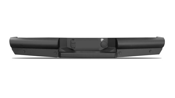 Fab Fours Black Steel Elite Rear Bumpers For 2007-2010 Chevrolet/GMC Silverado/Sierra 2500/3500 - CH08-U1450-1