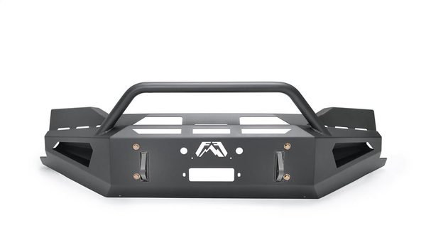 Fab Fours Red Steel Front Bumpers For 2019-2021 Chevrolet Silverado 1500 & 2022 LD - CS19-RS4062-1