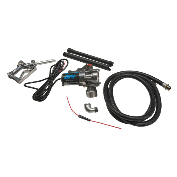 Chandler GPI 12V 8 GPM Fuel Transfer Pump - Manual Nozzle