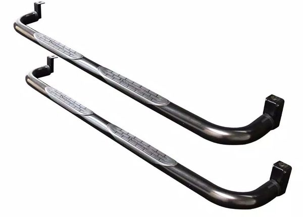 Go Rhino 4000 Series Nerf Bar For 2010-2026 Dodge RAM 2500/3500 6'4" Bed