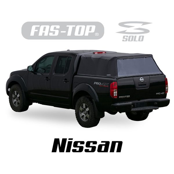 Fas-Top Solo Soft Truck Topper For 2004-2015 Nissan Titan 5'7" Bed - 23151