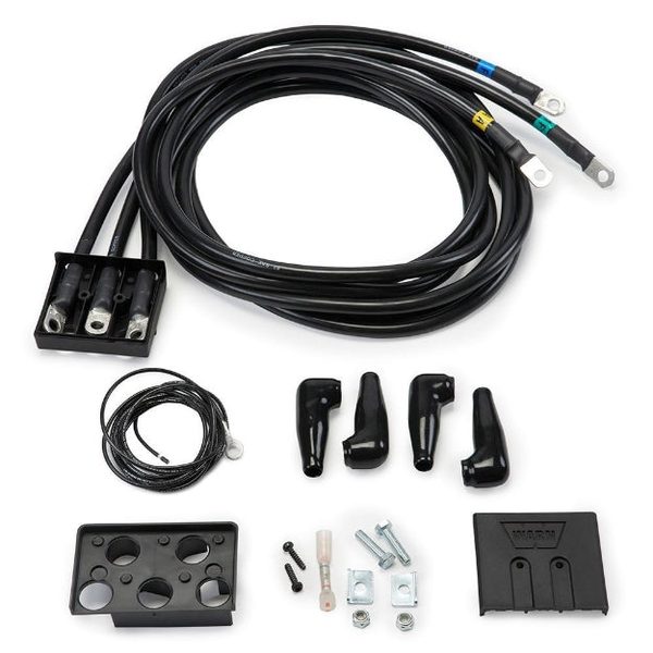 Warn Control Pack Relocation Kit for ZEON Winches, (long, 78") - 89960