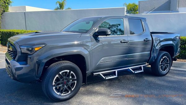 Steelcraft STX Drop Steps For 2024-2025 Toyota Tacoma - 700-30240