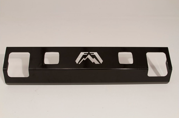 Fab Fours Black Steel Bumper Grille Insert - KLITE-1