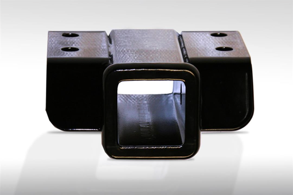 Fab Fours Black Steel Elite Ranch 2" Receiver (Fits all Full Size ELITE Front Bumpers) - QREC-1