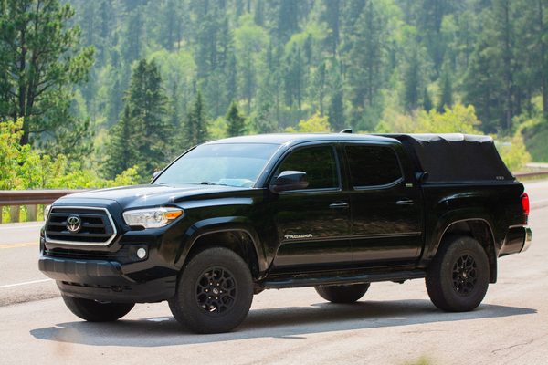 Fas-Top Traveler | 2 in 1 Topper & Tonneau Cover For 2024-2026 Toyota Tacoma 6'2" Bed
