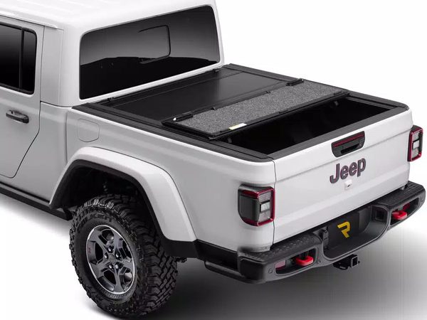 UnderCover Ultra Flex Hard Folding Tonneau Cover For 2020-2026 Jeep Gladiator 5' Bed - UX32010