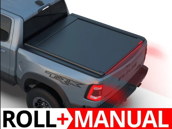 Tessera Roll+ Manual Retractable Tonneau Bed Cover For 02-26 Dodge RAM 1500 6'4" Bed - 5212062602480