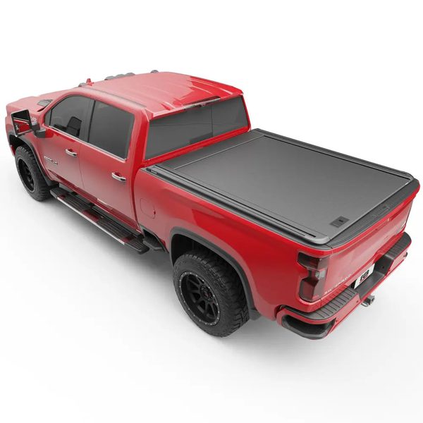 EGR Rolltrac Manual Retractable Bed Cover For 2020-2026 Chevrolet/GMC Silverado/Sierra 2500/3500 6'9" Bed - RT040035ML