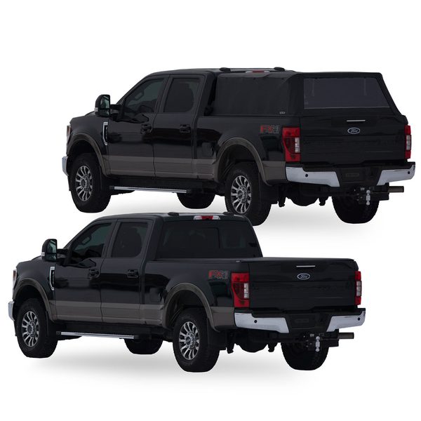 Fas-Top Traveler | 2 in 1 Topper & Tonneau Cover For 2007-2013 GMC Sierra/Chevrolet Silverado 1500 5'8" Bed