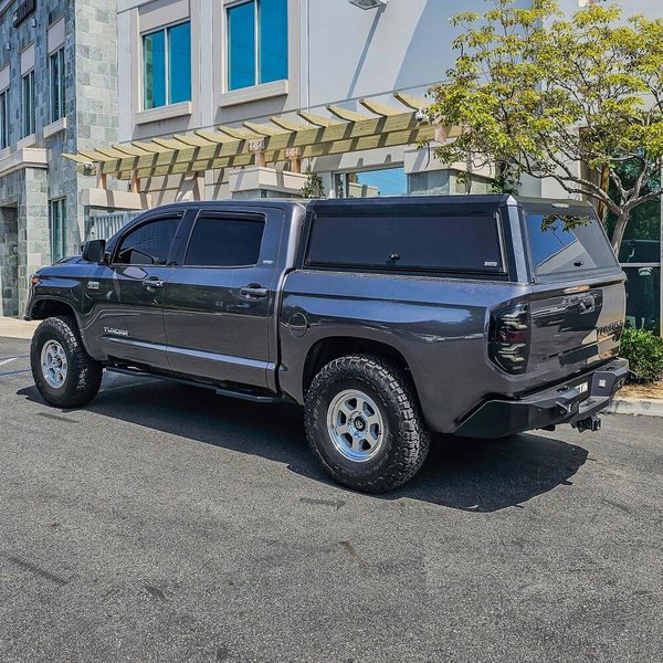 Westin EXP Aluminum Truck Topper 16-13255 For 2017-2021 Toyota Tundra CrewMax Cab 5.6ft Bed