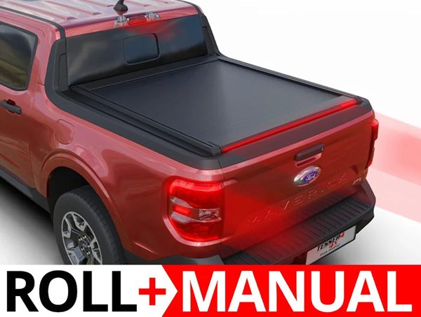 Tessera Roll+ Manual Retractable Tonneau Bed Cover For 22-26 Ford Maverick 4'4" Bed - 5212062603234