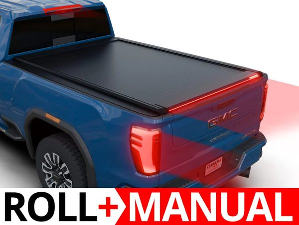 Tessera Roll+ Manual Retractable Tonneau Bed Cover For 15-19 GMC/Chevrolet Sierra/Silverado 2500/3500 HD 6'6" Bed - 5212062603562