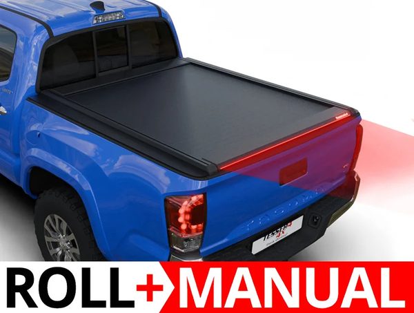 Tessera Roll+ Manual Retractable Tonneau Bed Cover For 16-23 Toyota Tacoma 5'1" Bed - 5212062602633