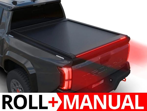 Tessera Roll+ Manual Retractable Tonneau Bed Cover For 24-26 Toyota Tacoma 5'1" Bed - 5212062602930